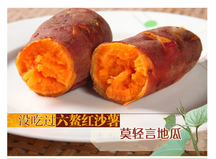 六鳌红蜜薯红薯 5斤（原产地发货）