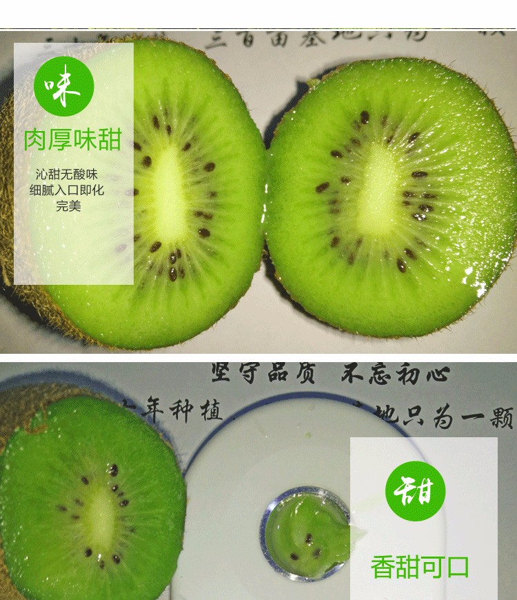 陕西翠香猕猴桃 绿心奇异果（原产地发货）
