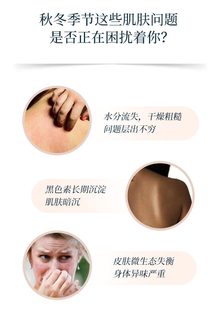 青彩山茶沐浴露