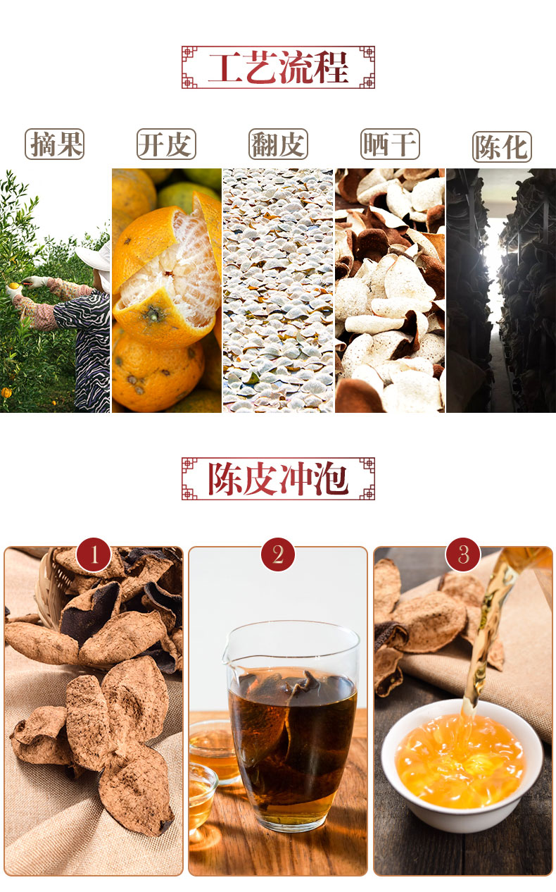 新会陈皮六年（武汉库包邮）