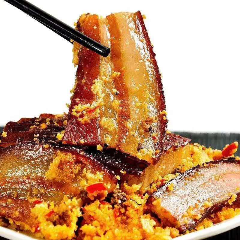 湖北云知道土家熏香肠腊排骨 腊肉 3斤装！1500克（原产地直发）