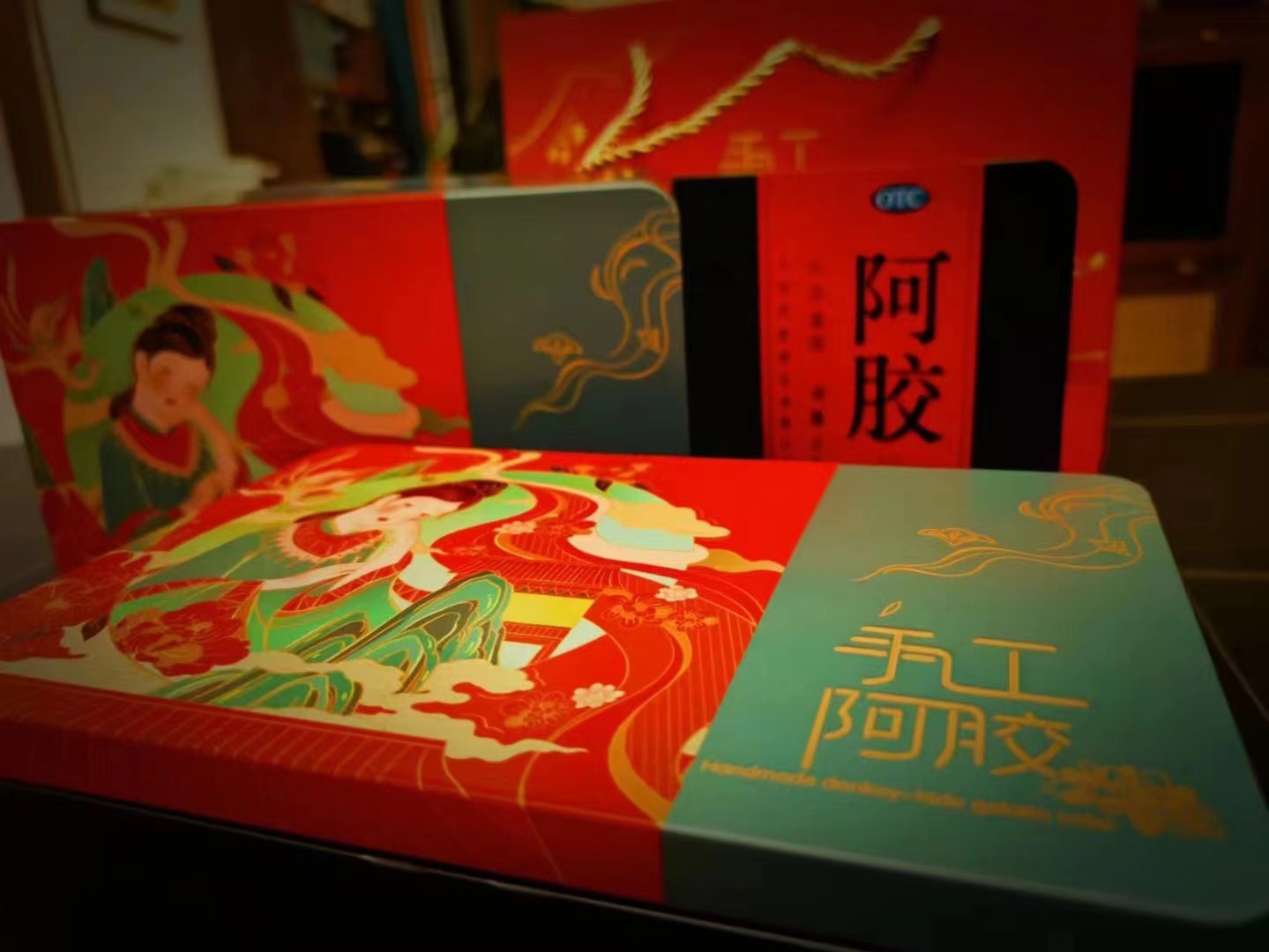 冬季特推！云知道自制山东红标铁盒东阿阿胶糕（武汉库包邮）