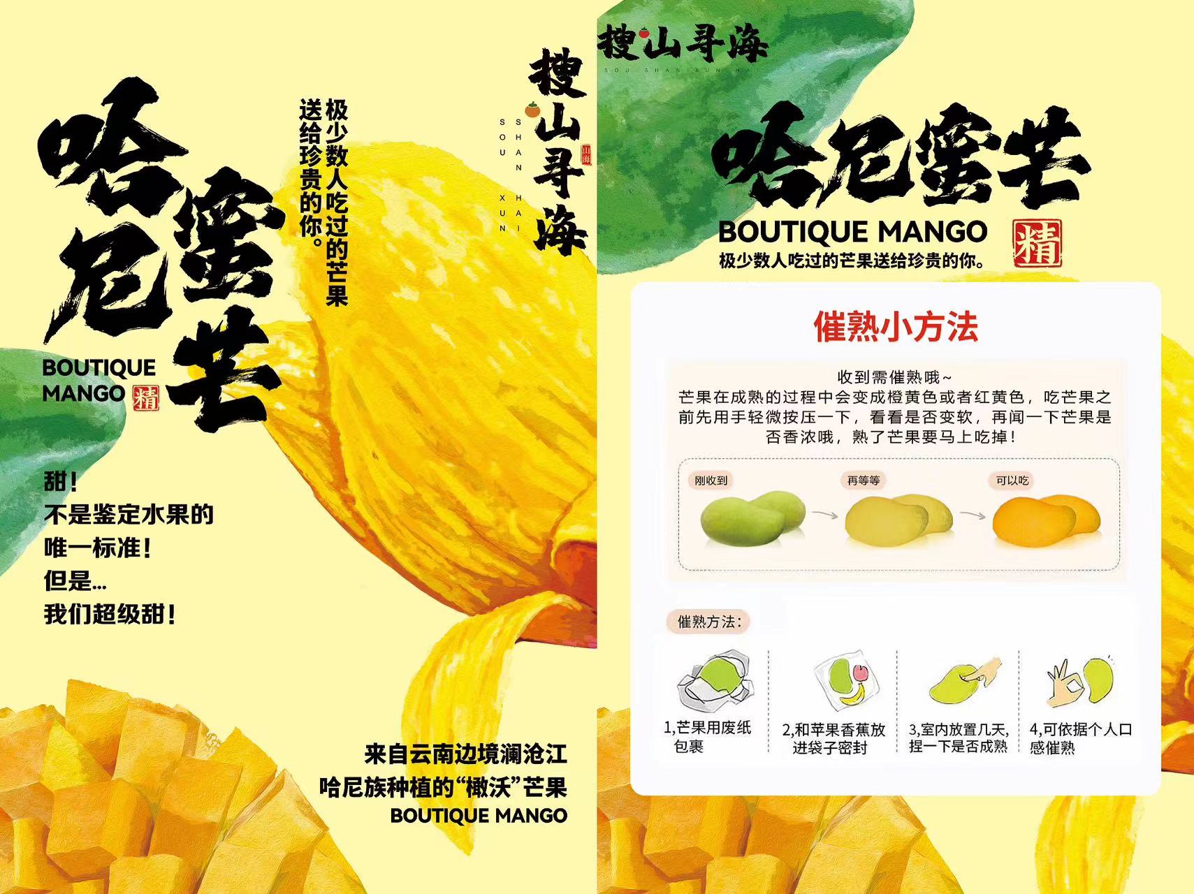 云南哈尼蜜芒 芒果（原产地发货）