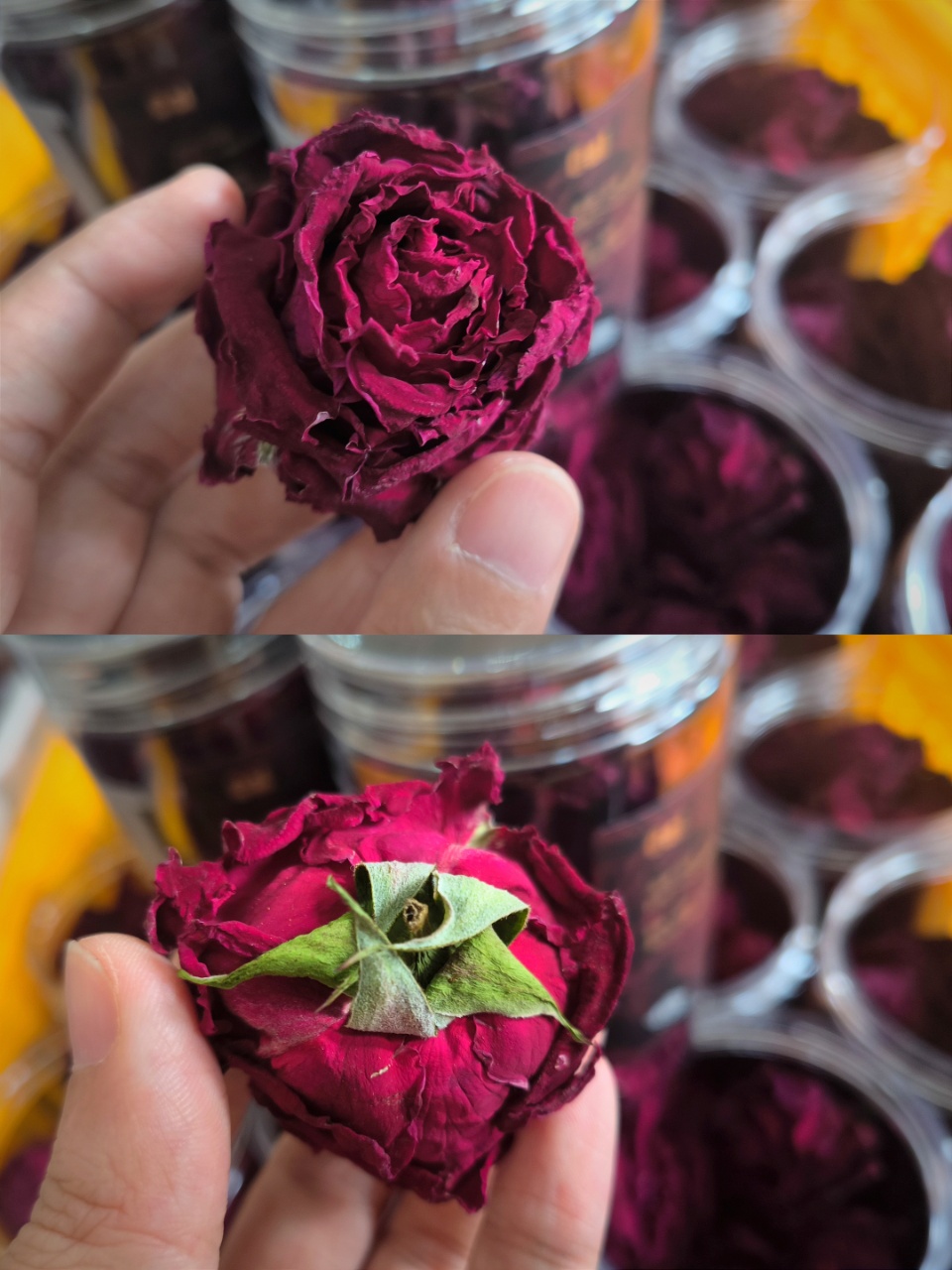 云南头茬冻干墨红玫瑰花茶 玫瑰花茶（原产地发货）