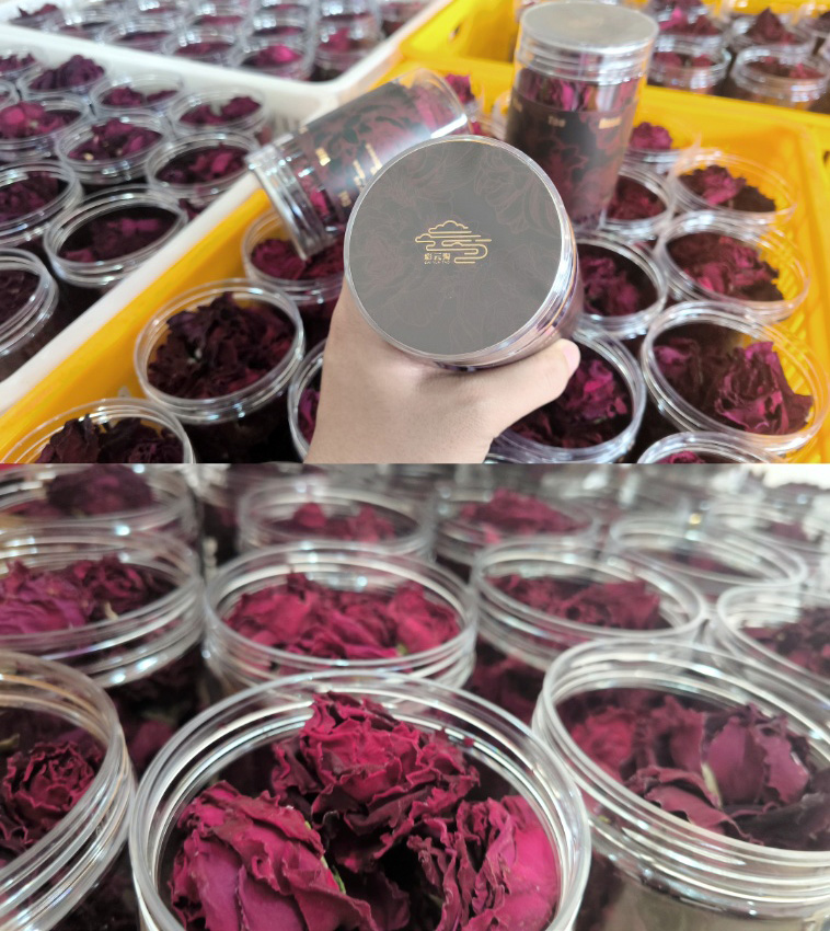 云南头茬冻干墨红玫瑰花茶 玫瑰花茶（原产地发货）